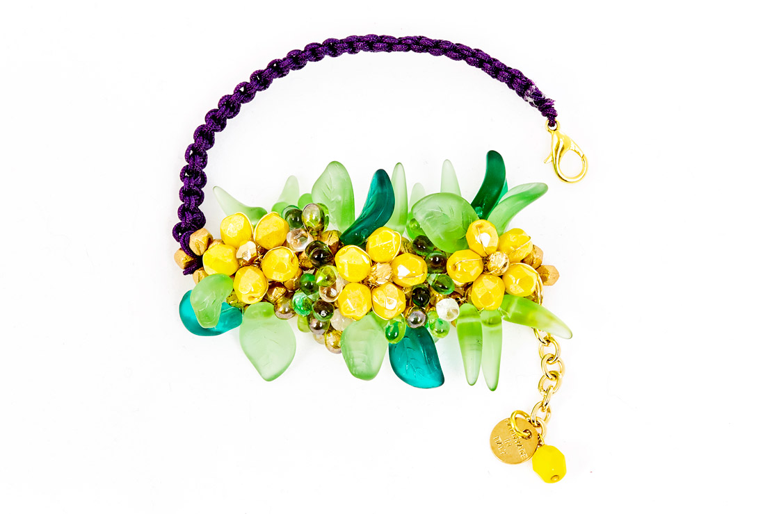 BraceletFlowersYellowcordViolet2018PE45_ov